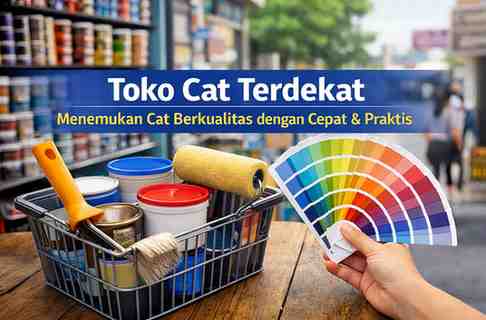 Toko Cat Terdekat dalam Jarak 400M, 800M, 1,6KM dan 8,1KM